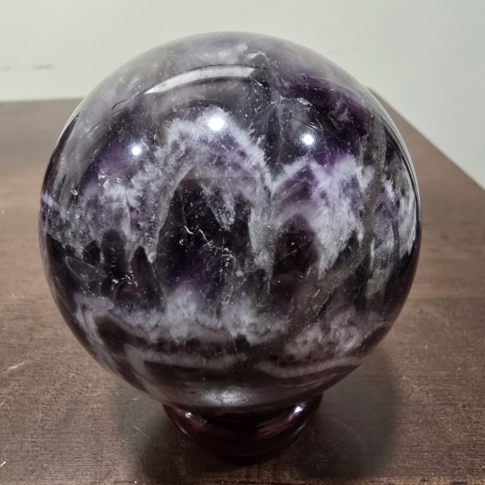 Dream Amethyst Crystal Sphere 60mm